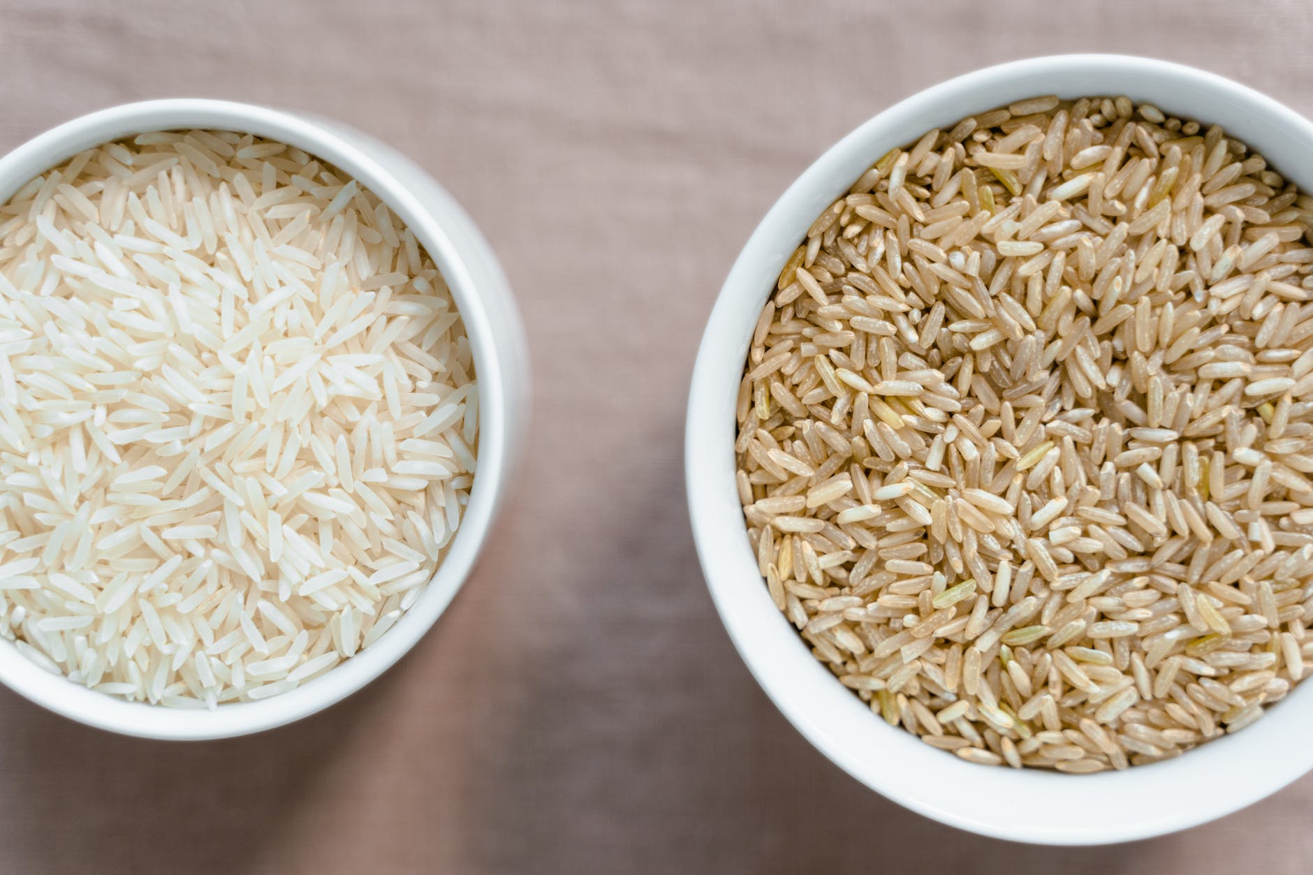 white ceramic bowl with rice